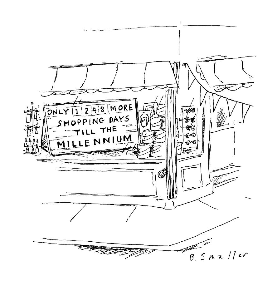 New Yorker August 5th, 1996 Drawing by Barbara Smaller