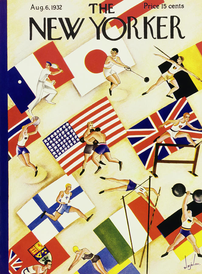 New Yorker August 6 1932 Painting by Constantin Alajalov