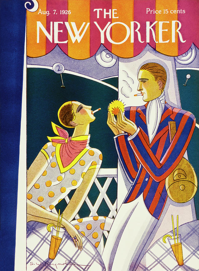 New Yorker August 7 1926 Painting by Stanley W Reynolds