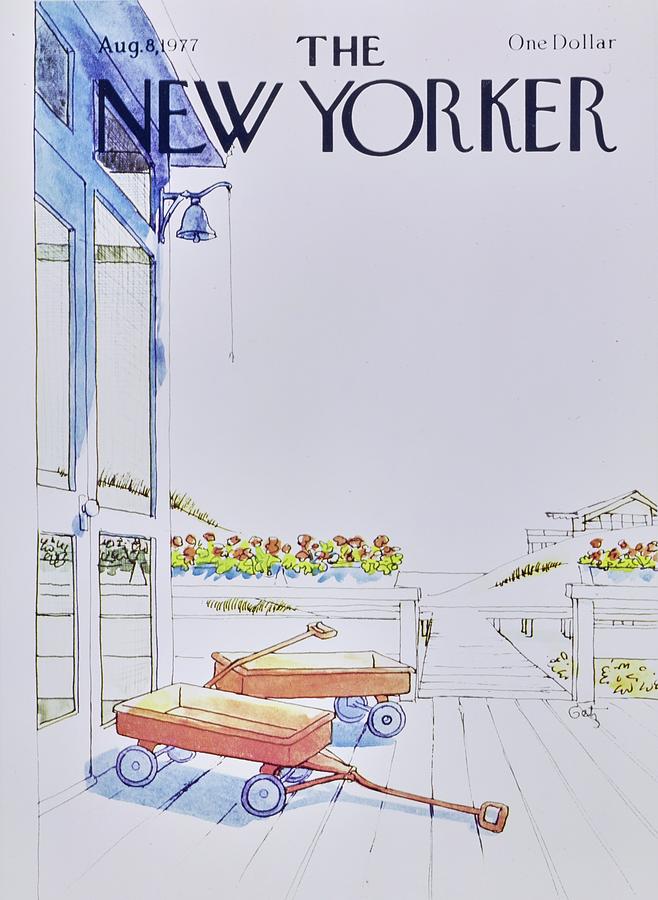 New Yorker August 8th 1977 Painting by Arthur Getz