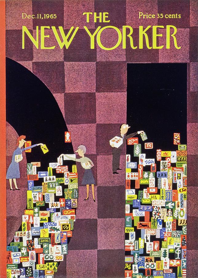 New Yorker December 11th 1965 Painting by Charles Martin