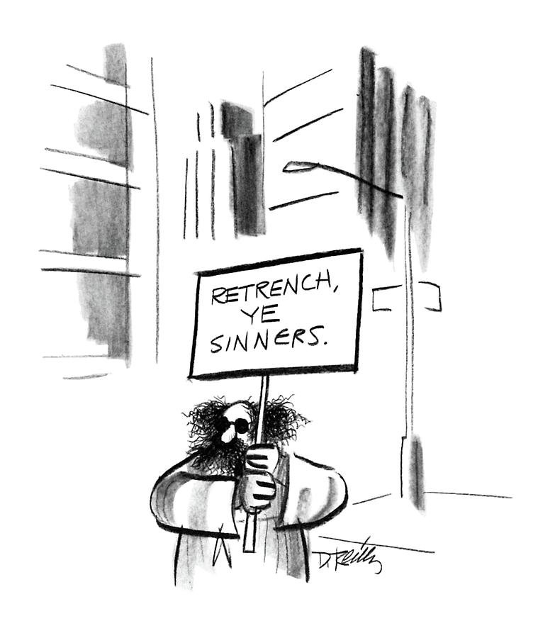 New Yorker December 14th, 1987 Drawing by Donald Reilly