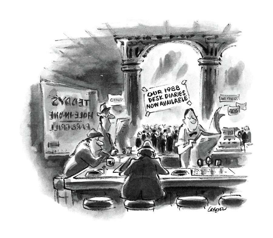 New Yorker December 14th, 1987 Drawing by Lee Lorenz