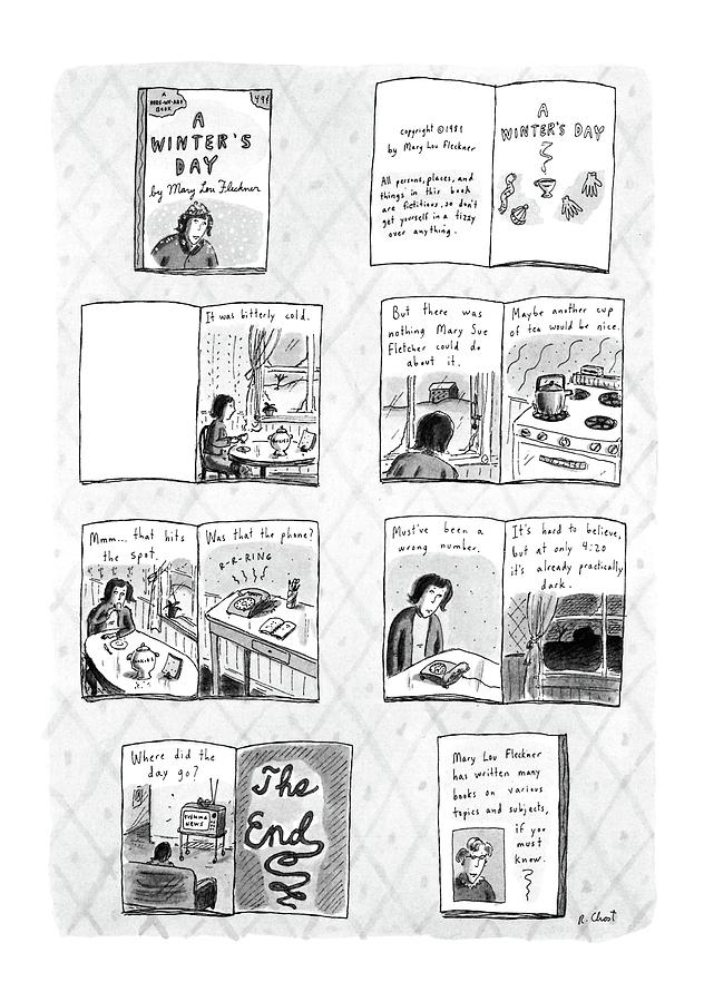 New Yorker December 14th, 1987 Drawing by Roz Chast