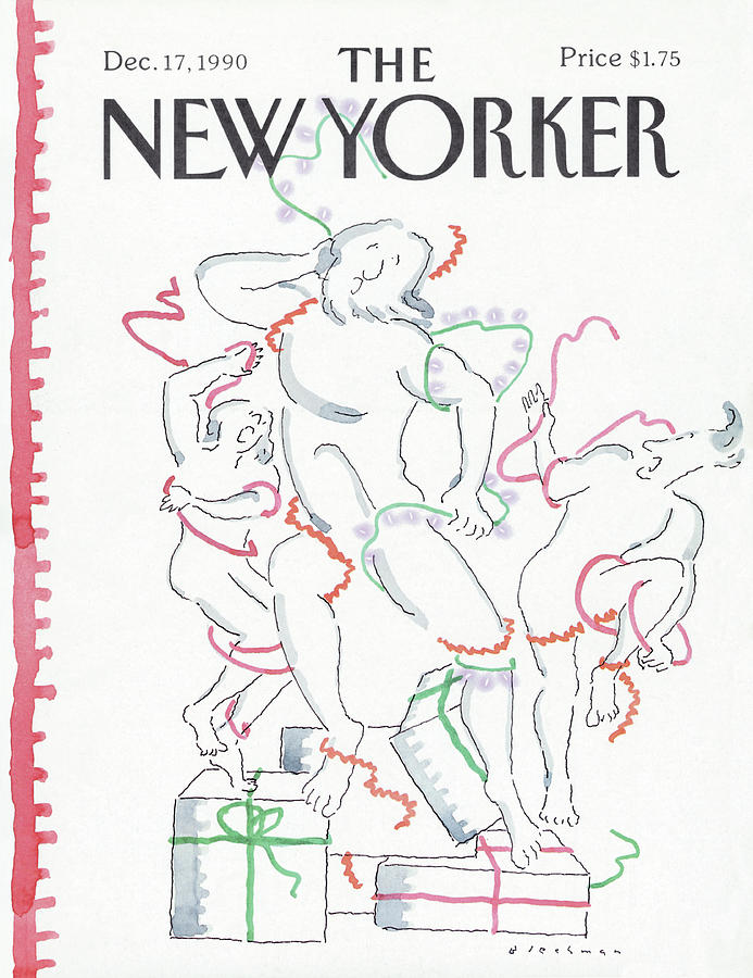 New Yorker December 17th, 1990 Painting by RO Blechman