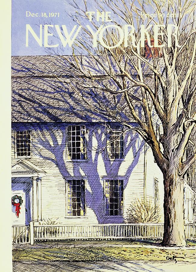 New Yorker December 18th 1971 Painting by Arthur Getz