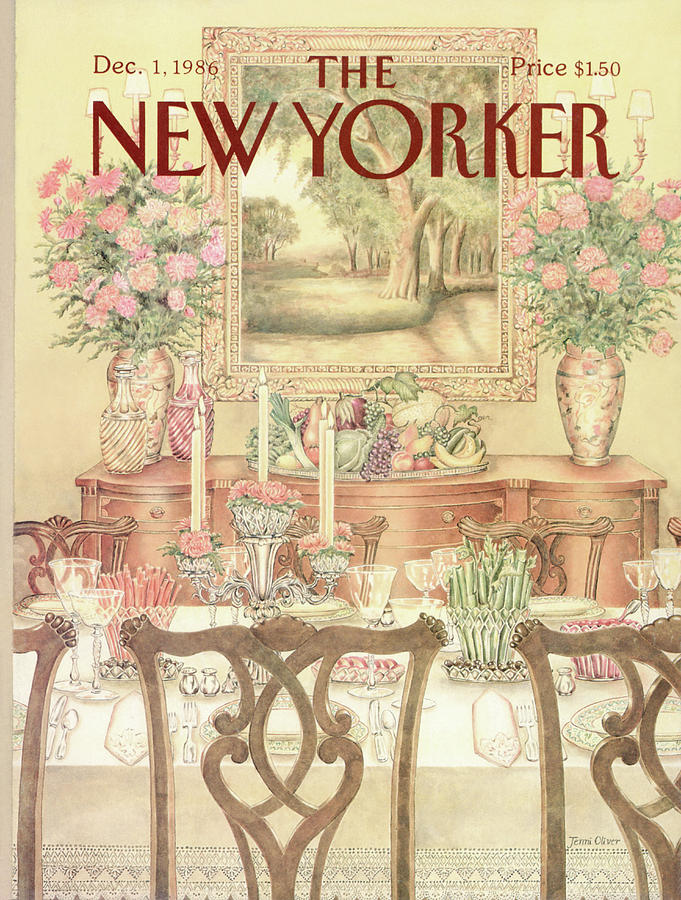 New Yorker December 1st, 1986 Painting by Jenni Oliver