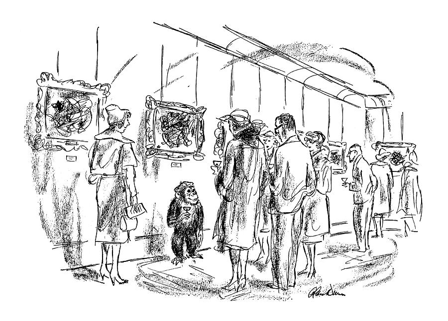 New Yorker December 21st, 1957 Drawing by Alan Dunn