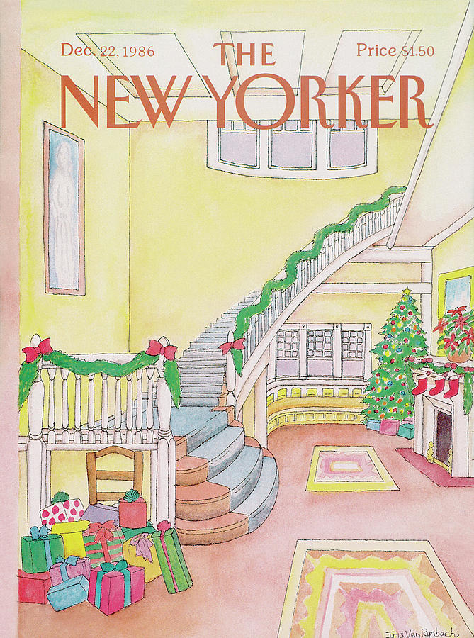 New Yorker December 22nd, 1986 Painting by Iris VanRynbach