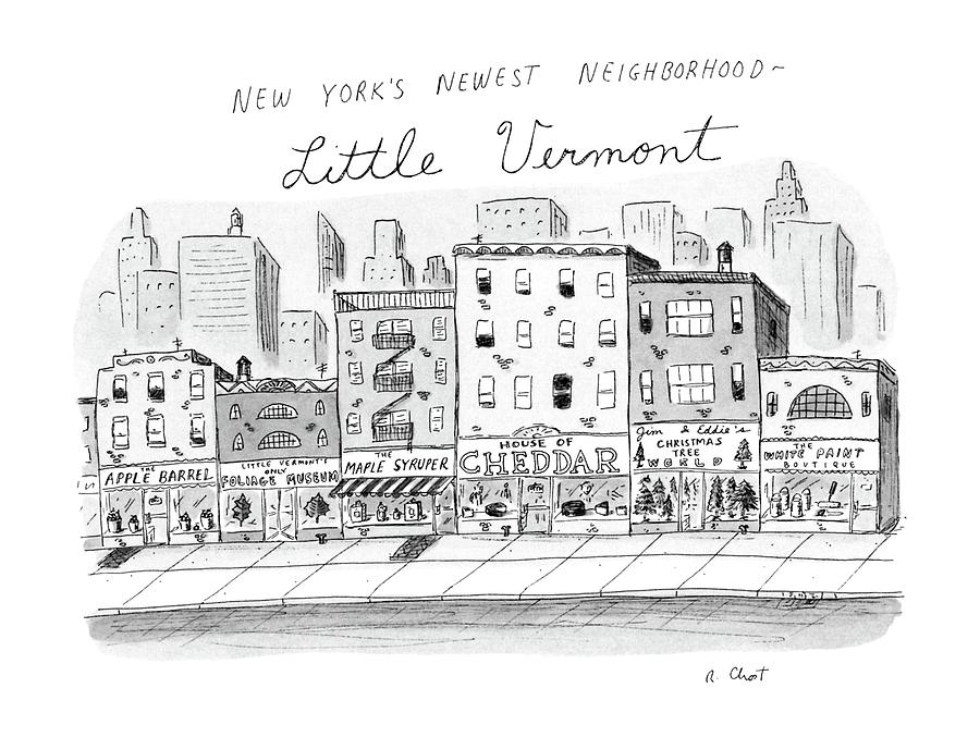 New Yorker December 22nd, 1986 Drawing by Roz Chast