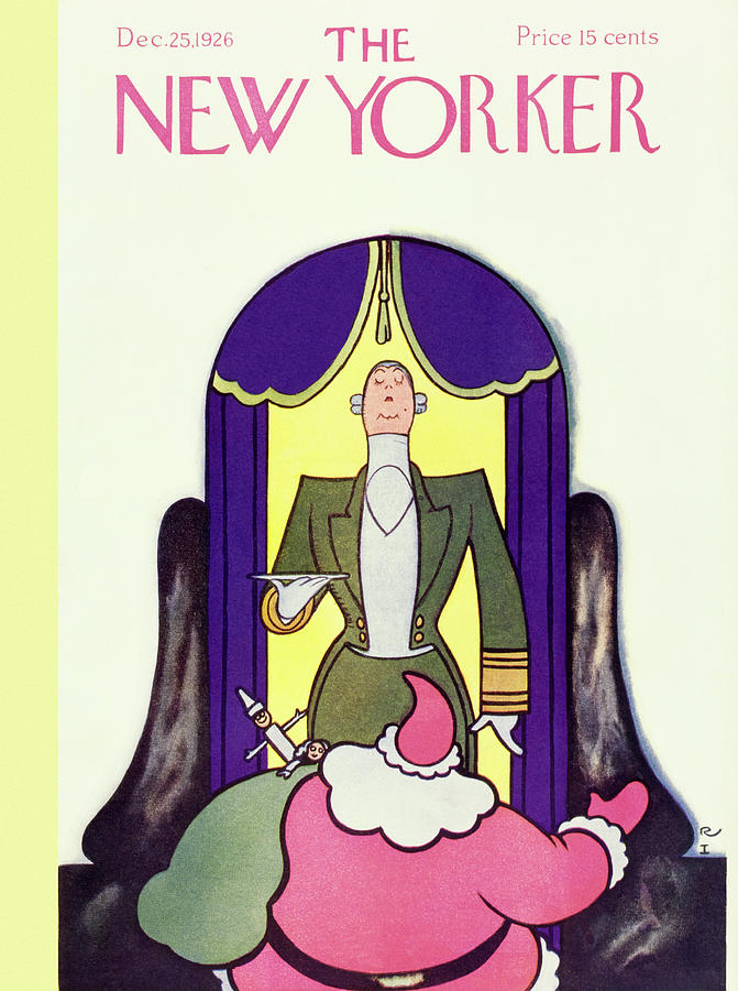 New Yorker December 25 1926 Painting by Rea Irvin