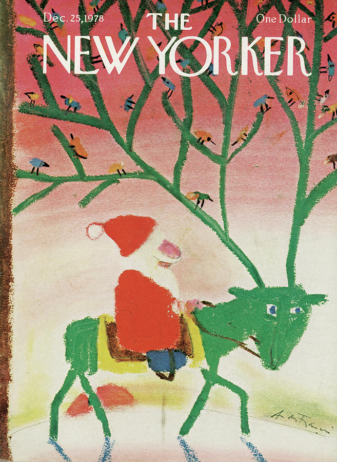New Yorker December 25th, 1978 Painting by Andre Francois