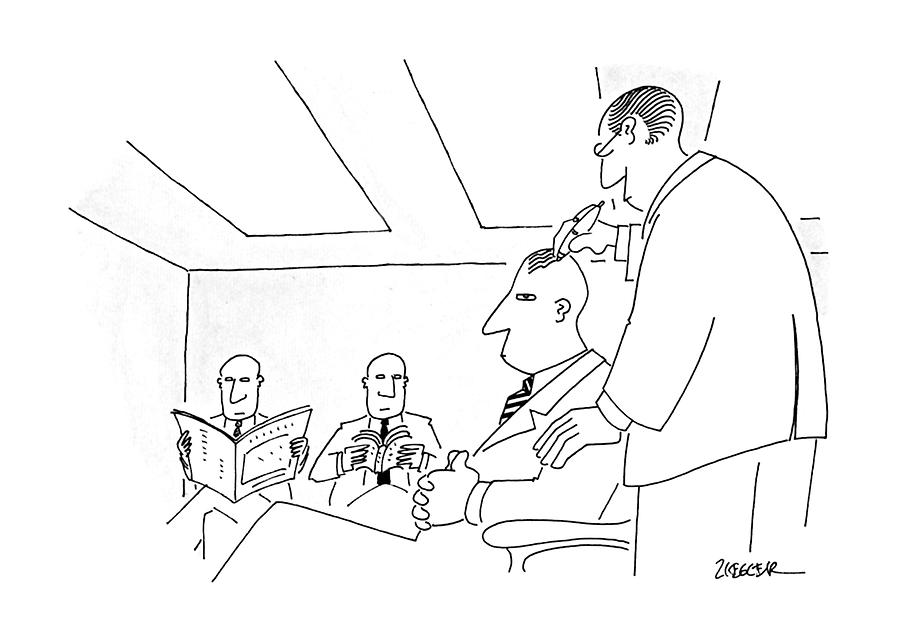 New Yorker December 26th, 1988 Drawing by Jack Ziegler