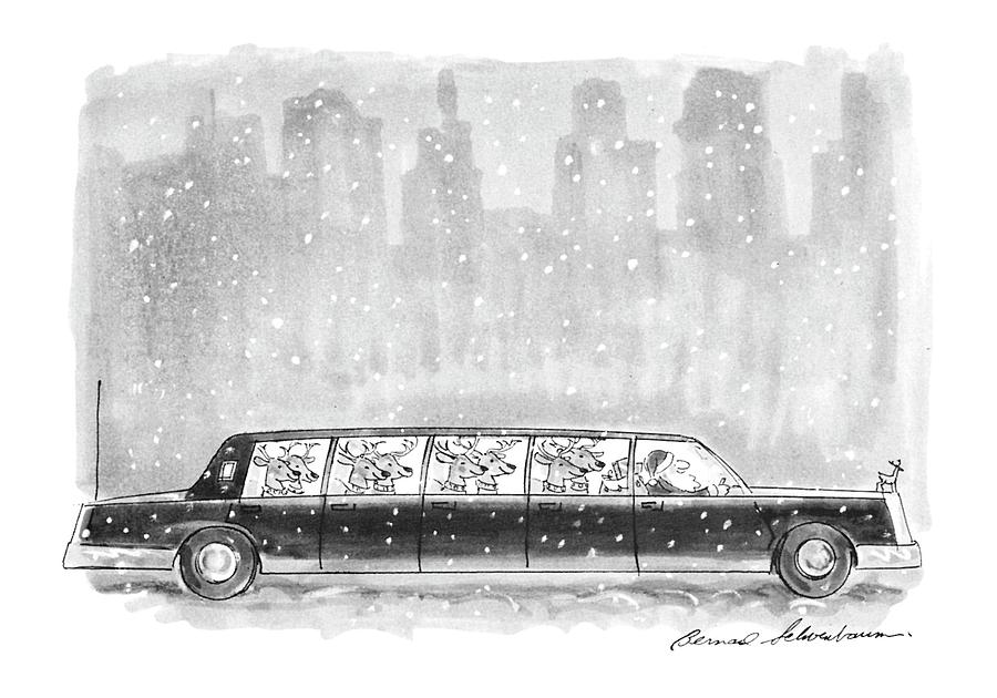 New Yorker December 27th, 1993 Drawing by Bernard Schoenbaum