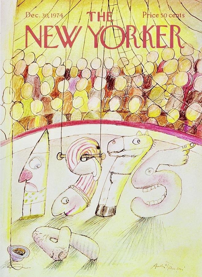 New Yorker December 30th 1974 Painting by Andre Francois