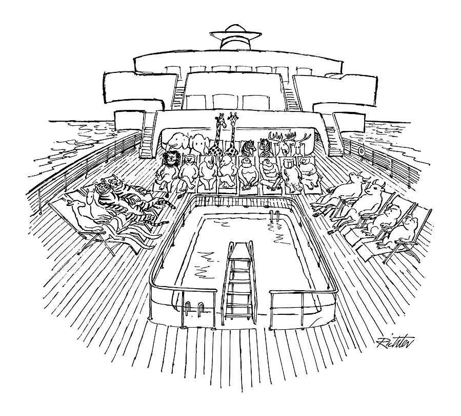 New Yorker December 31st, 1979 Drawing by Mischa Richter New Yorker December 31st, 1979 Drawing by Mischa Richter