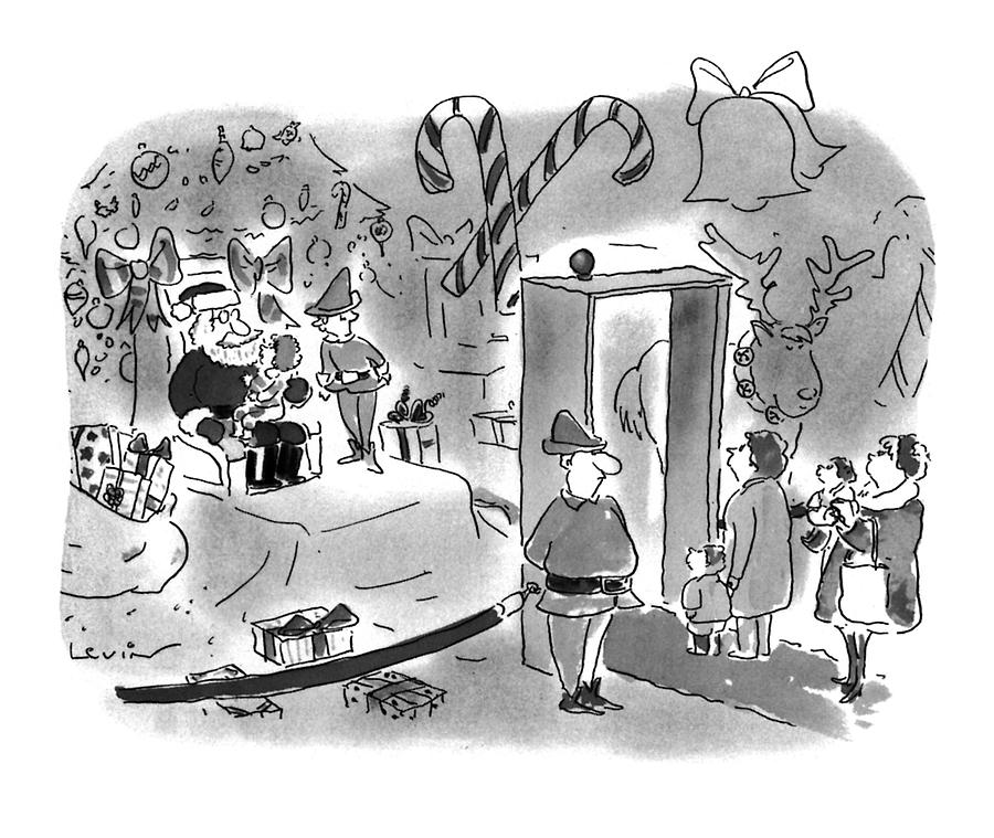 New Yorker December 5th, 1994 Drawing by Arnie Levin