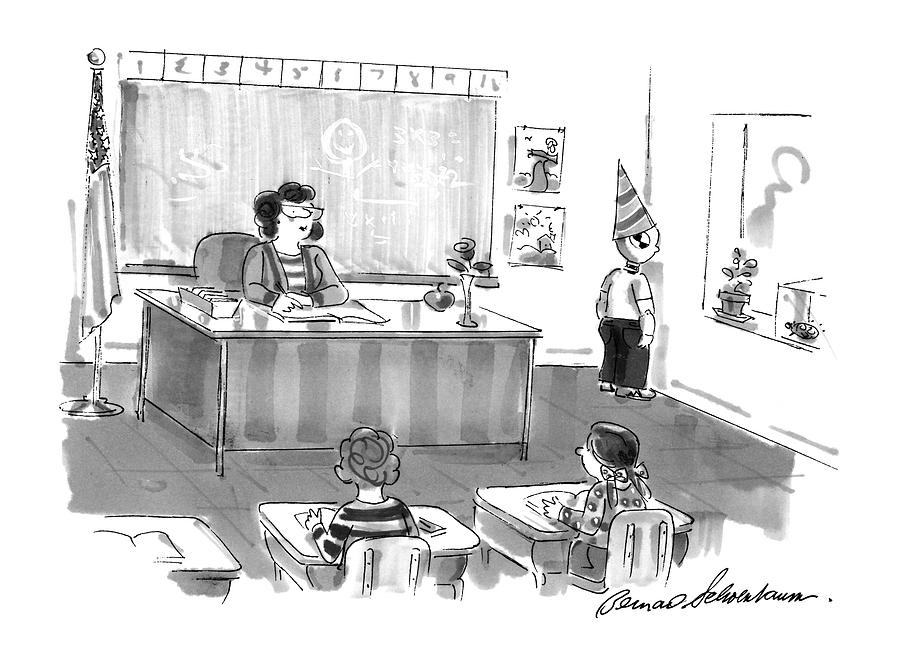 New Yorker December 7th, 1998 Drawing by Bernard Schoenbaum