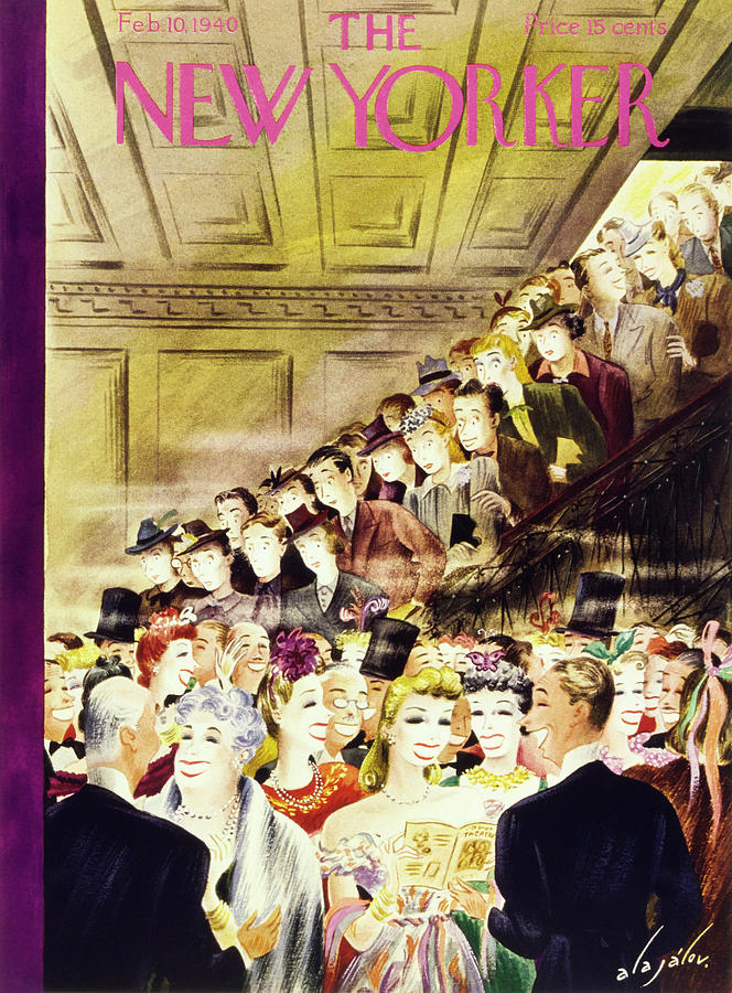 New Yorker February 10 1940 Painting by Constantin Alajalov New Yorker February 10 1940 Painting by Constantin Alajalov