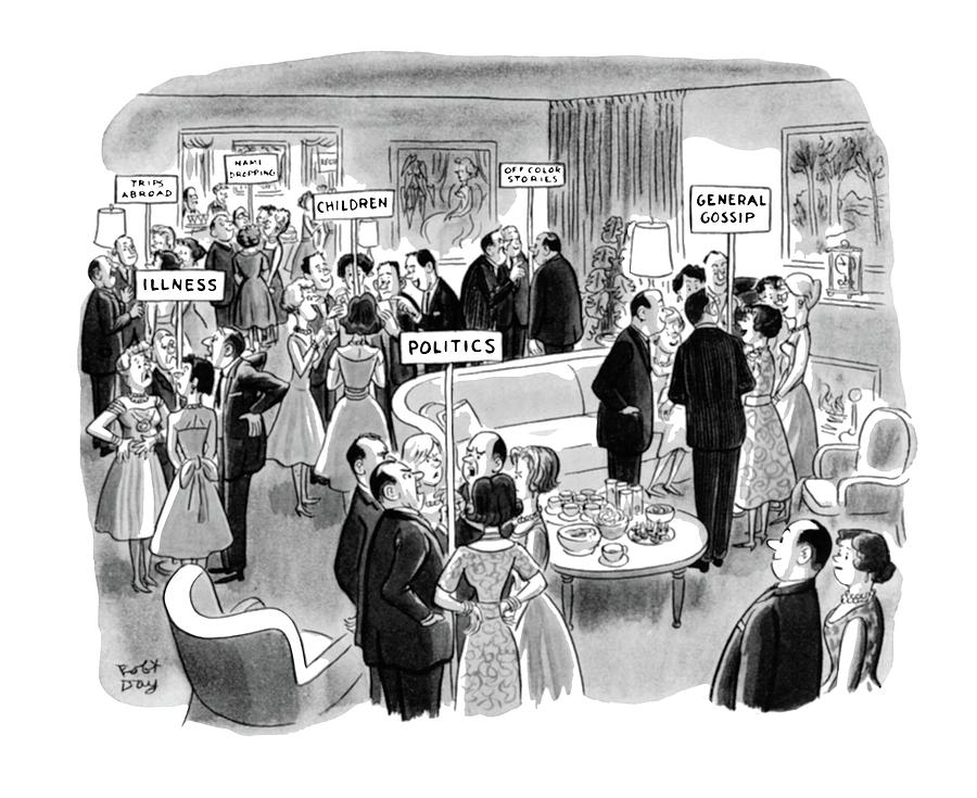 New Yorker February 11th, 1961 Drawing by Robert J. Day