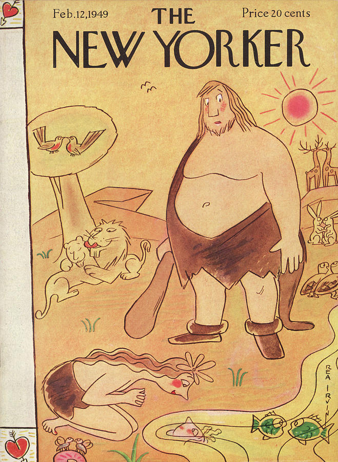 New Yorker February 12th, 1949 Painting by Rea Irvin