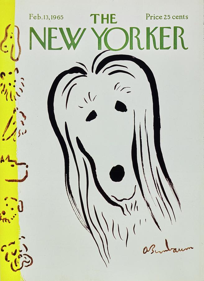 New Yorker February 13th 1965 Painting by Abe Birnbaum