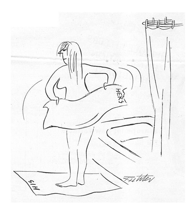 New Yorker February 18th, 1950 Drawing by Mischa Richter