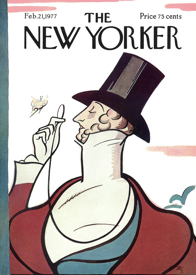 New Yorker February 21st, 1977 Painting by Rea Irvin