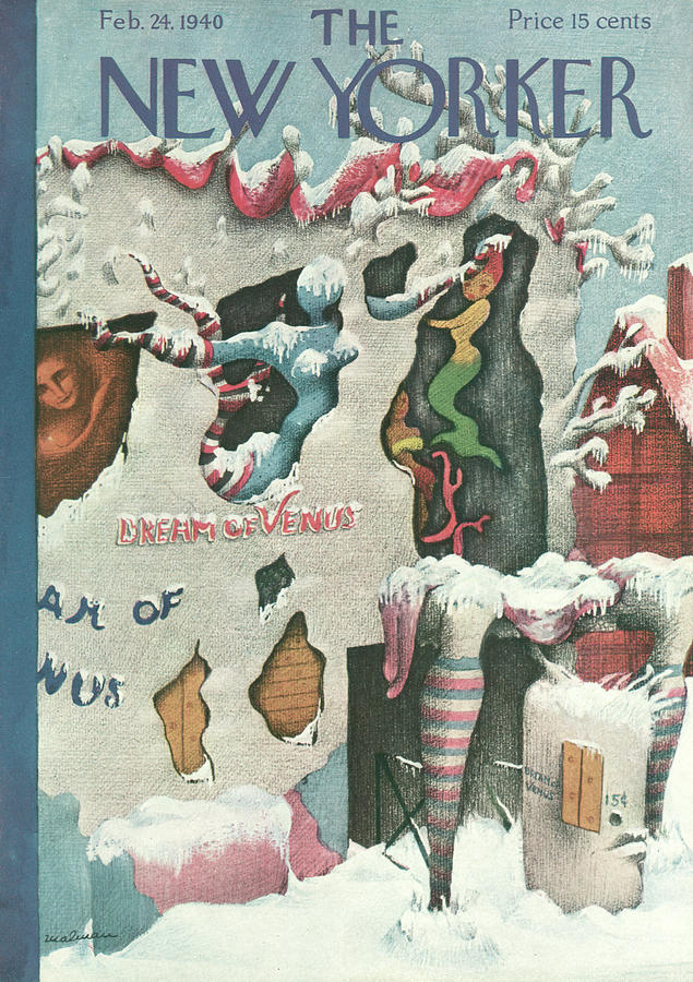 New Yorker February 24, 1940 Painting by Christina Malman New Yorker February 24, 1940 Painting by Christina Malman