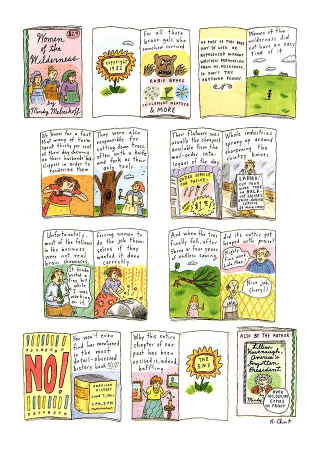 New Yorker February 25th, 1991 Drawing by Roz Chast New Yorker February 25th, 1991 Drawing by Roz Chast