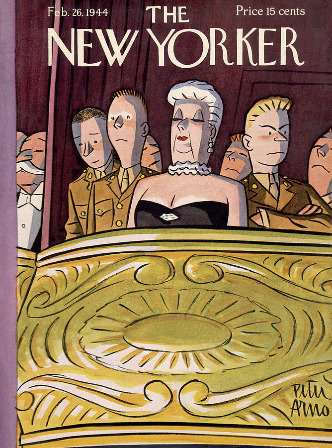 New Yorker February 26, 1944 Painting by Peter Arno