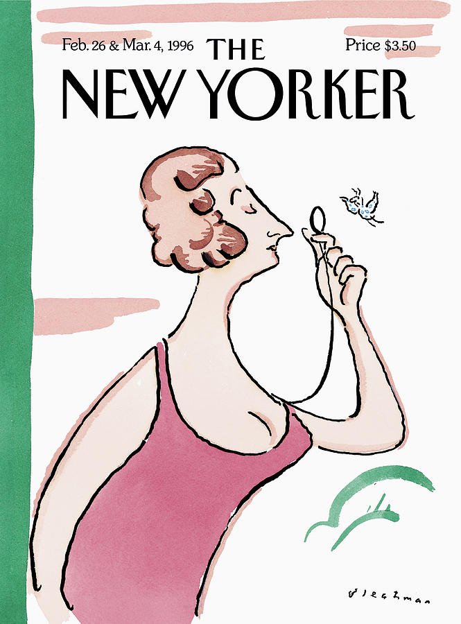New Yorker February 26th, 1996 Painting by RO Blechman