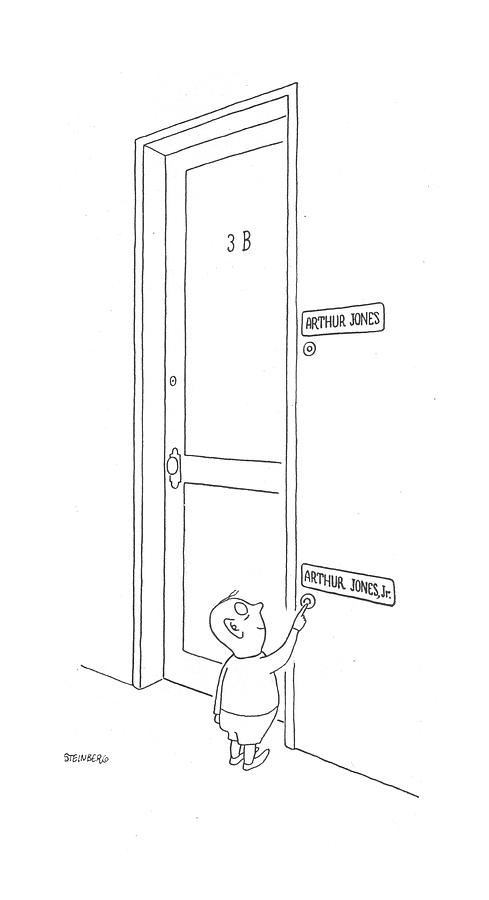 New Yorker February 27th, 1943 Drawing by Saul Steinberg New Yorker February 27th, 1943 Drawing by Saul Steinberg