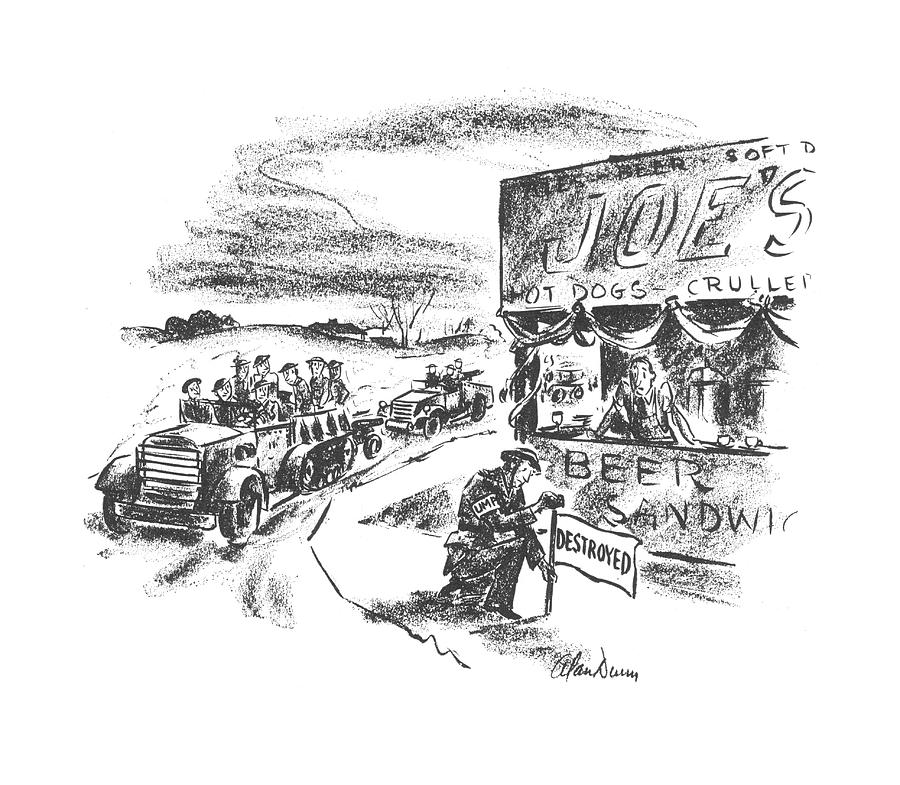 New Yorker February 28th, 1942 Drawing by Alan Dunn