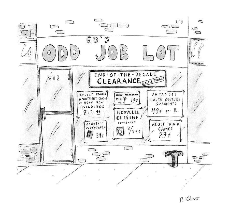 New Yorker February 29th, 1988 Drawing by Roz Chast