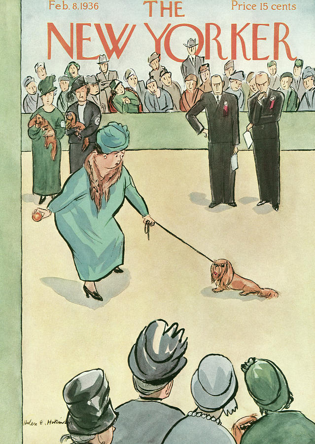 New Yorker February 8, 1936 Painting by Helen E Hokinson