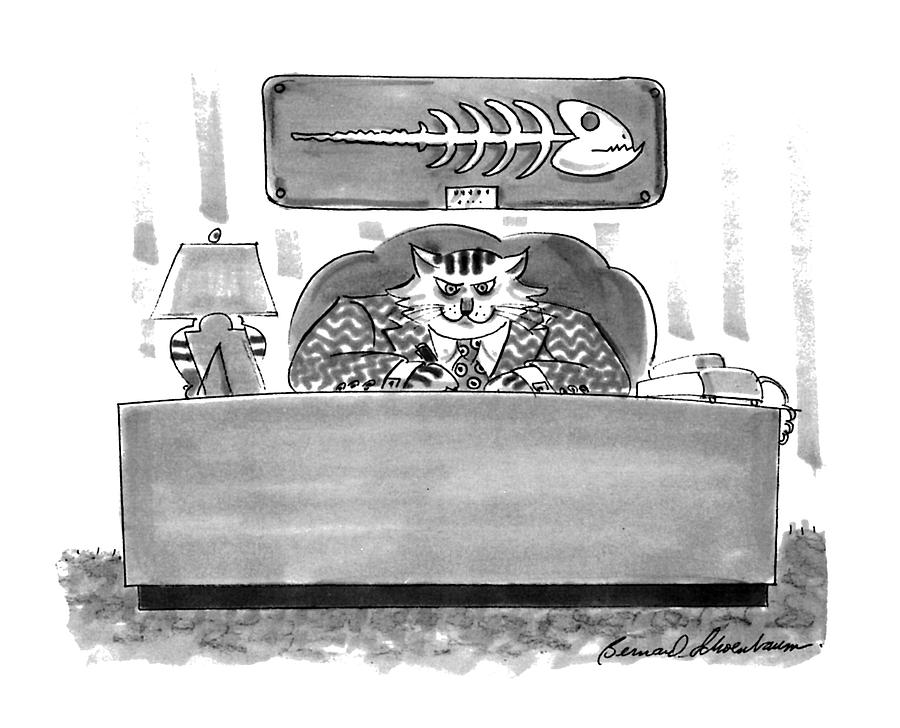 New Yorker February 8th, 1993 Drawing by Bernard Schoenbaum