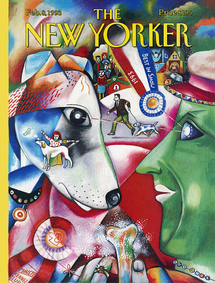 New Yorker February 8th, 1993 Painting by Bob Knox