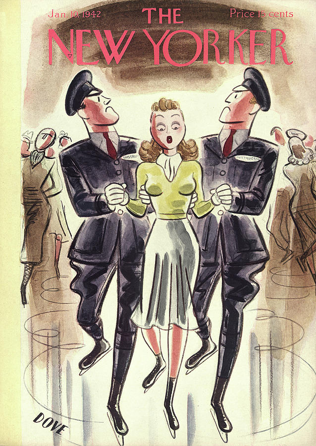 New Yorker January 10, 1942 Painting by Leonard Dove