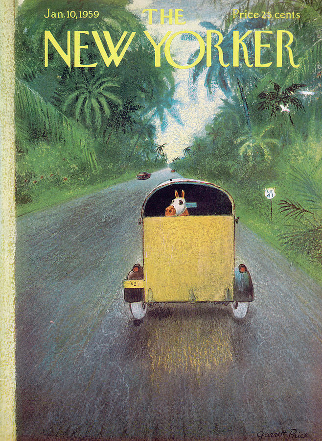 New Yorker January 10th, 1959 Painting by Garrett Price