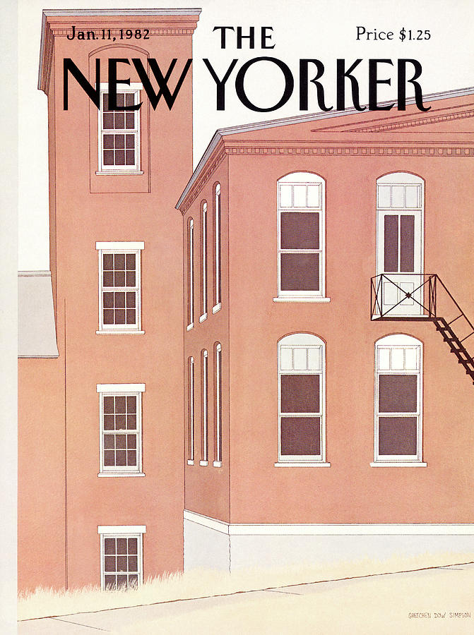 New Yorker January 11th, 1982 Painting by Gretchen Dow Simpson