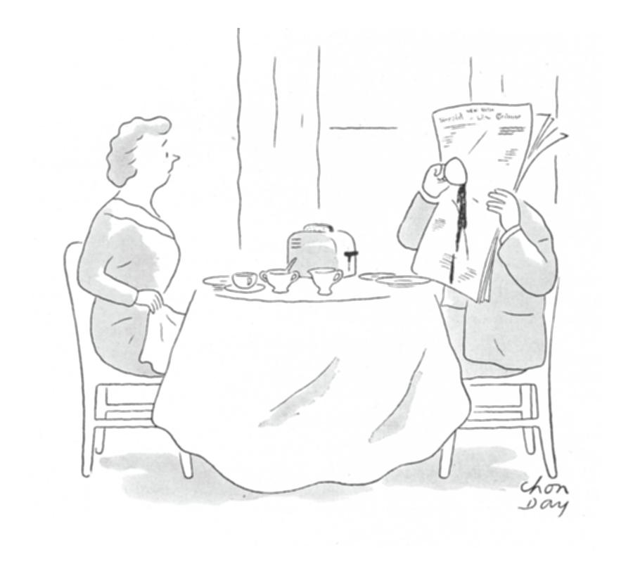 New Yorker January 15th, 1944 Drawing by Chon Day