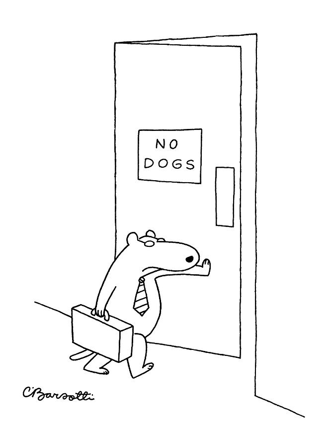 New Yorker January 18th, 1988 Drawing by Charles Barsotti