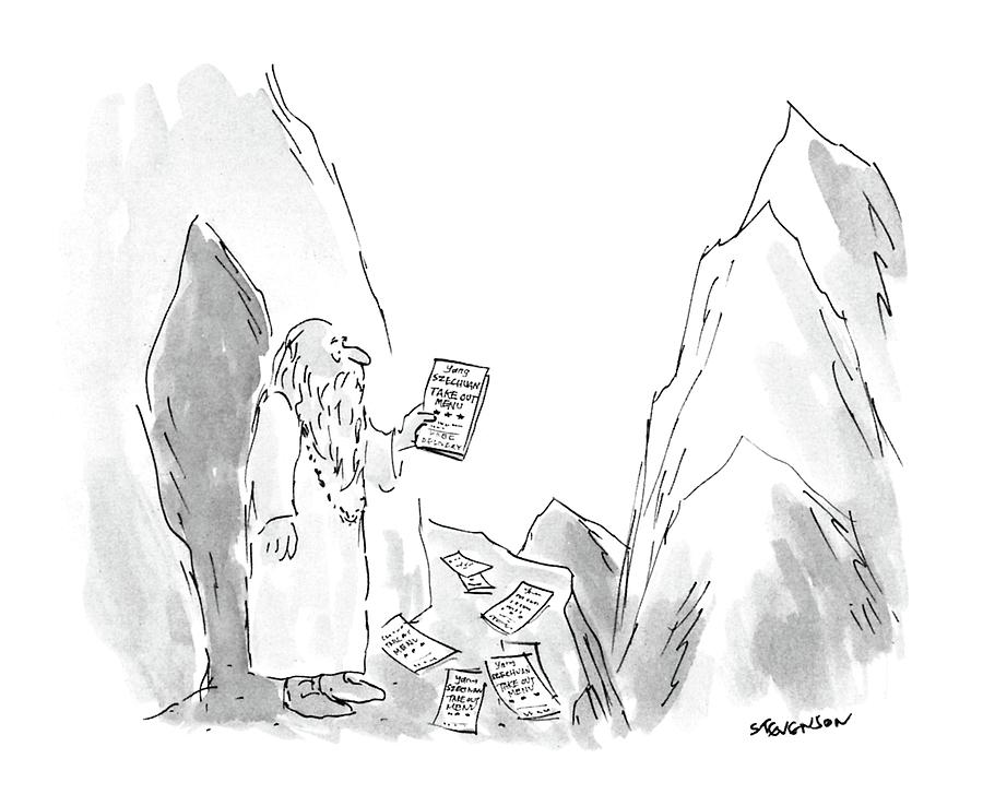 New Yorker January 18th, 1988 Drawing by James Stevenson New Yorker January 18th, 1988 Drawing by James Stevenson