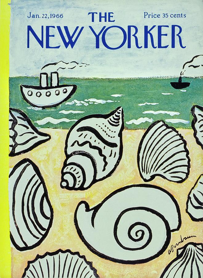 New Yorker January 22nd 1966 Painting by Abe Birnbaum