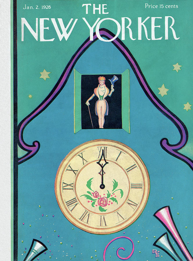 New Yorker January 2nd, 1926 Painting by Rea Irvin