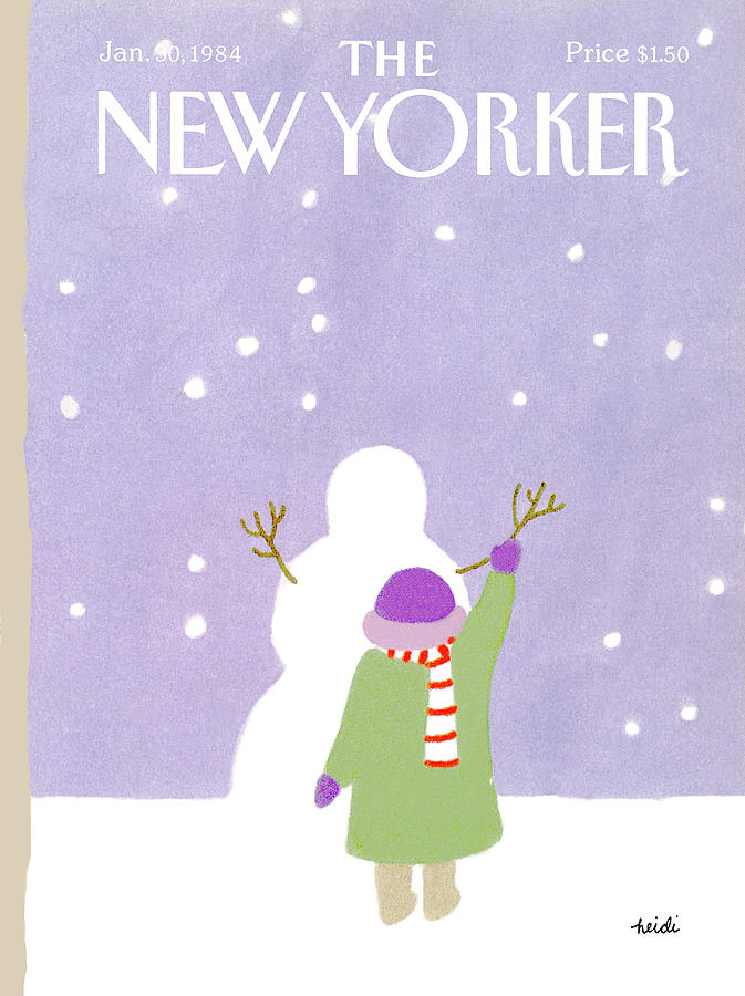New Yorker January 30th, 1984 Painting by Heidi Goennel