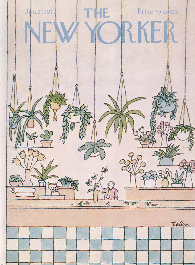 New Yorker January 31st, 1977 Painting by Robert Tallon