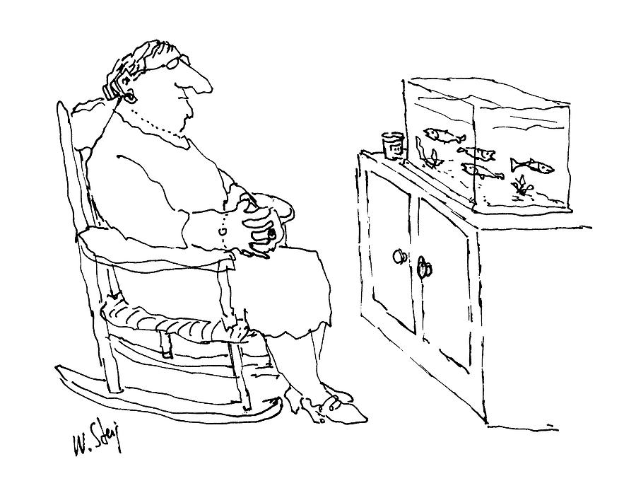 New Yorker January 5th, 1987 Drawing by William Steig