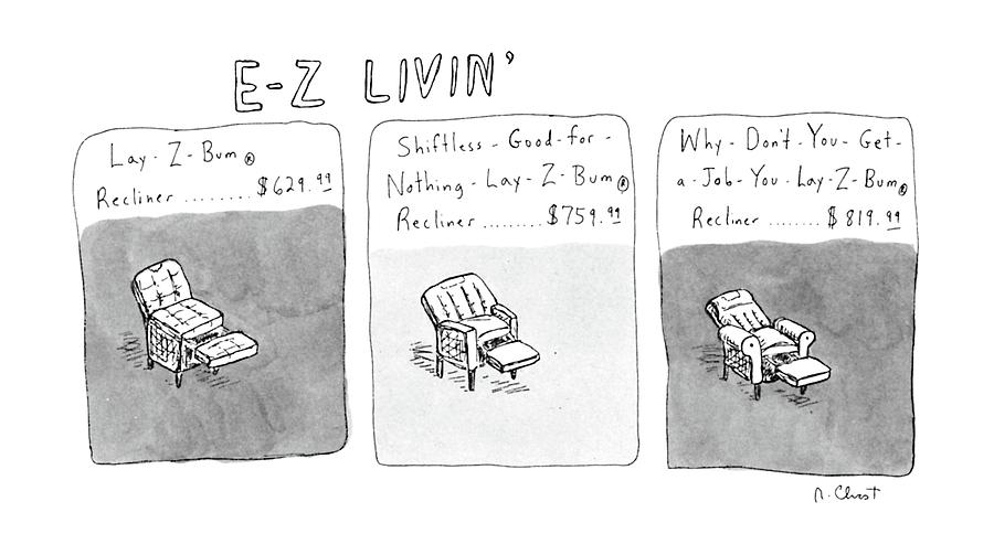 New Yorker January 6th, 1986 Drawing by Roz Chast
